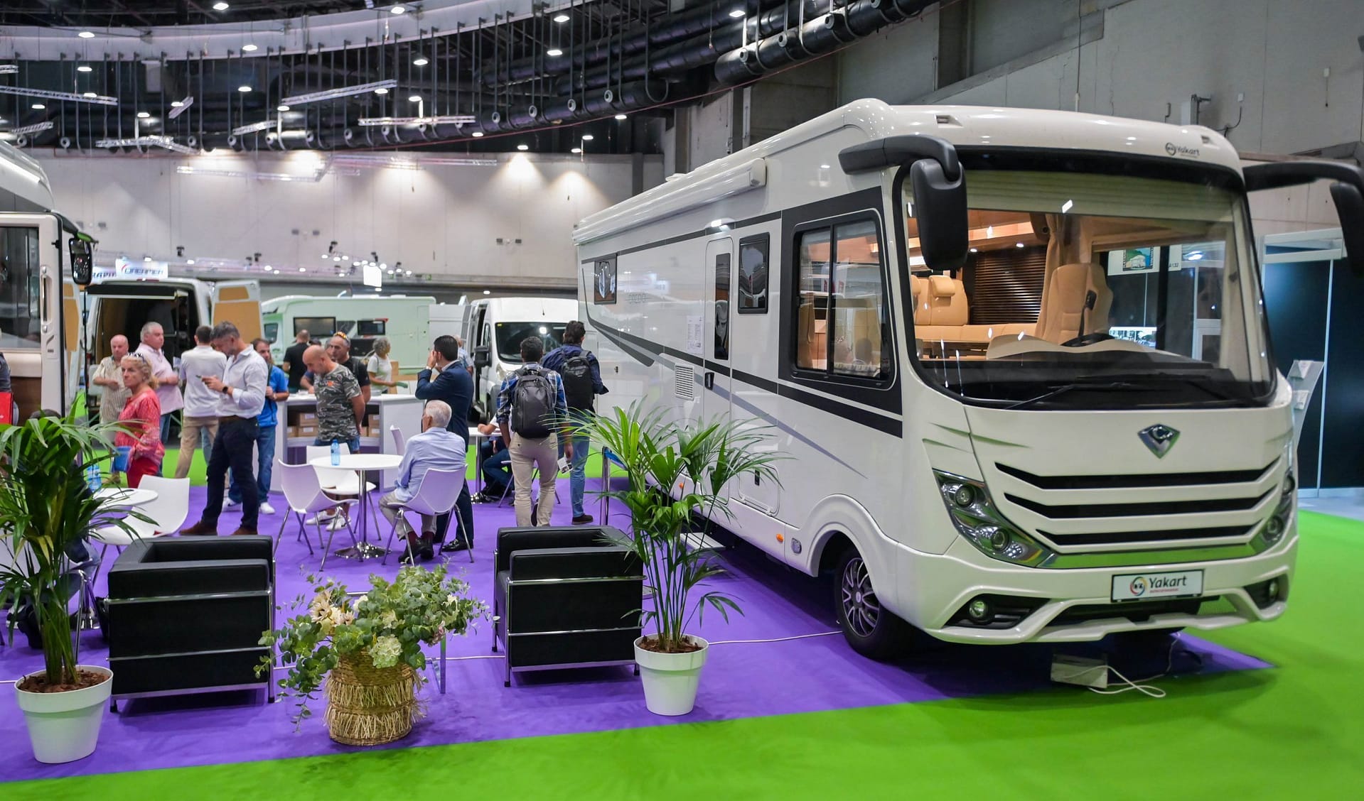 Autocaravana integral en stand