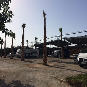 camping, playa, instalaciones