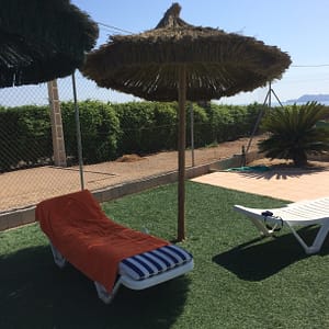 camping, playa, instalaciones